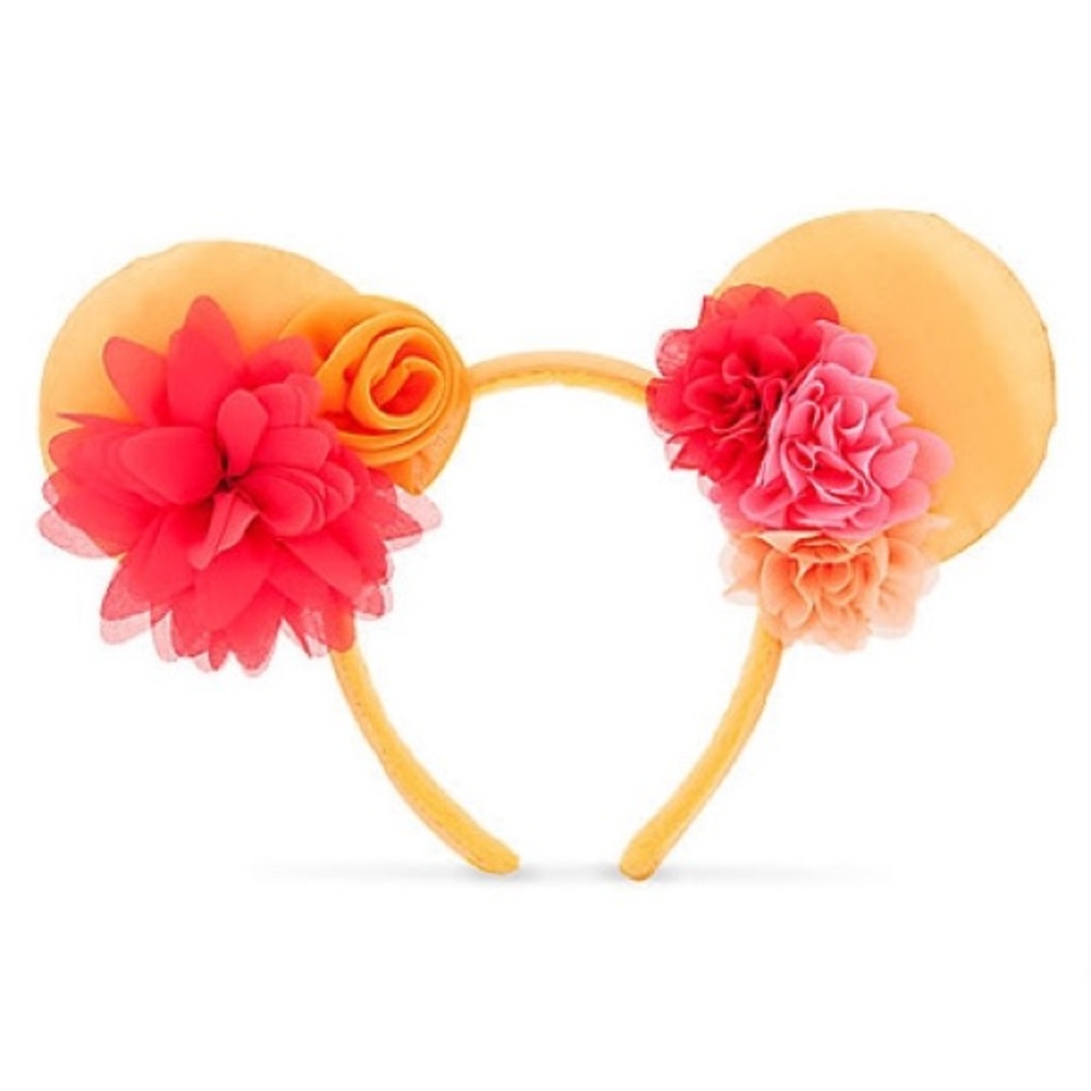 FLORAL MICKEY EARS 🧡🌺🌸